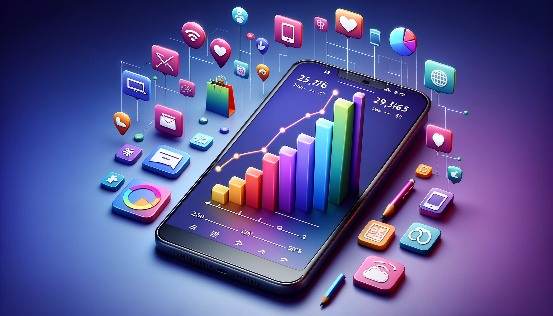 Akıllı telefon ve uygulama simgeleri