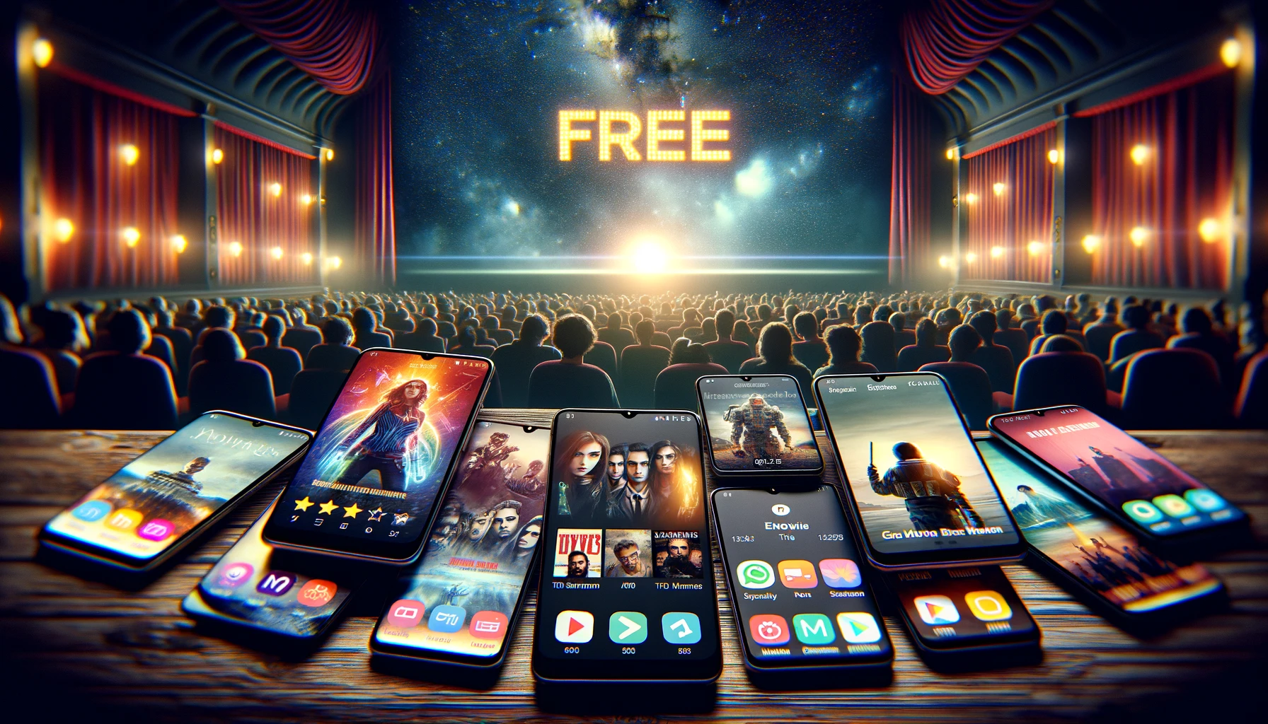 Android telefonlarda çeşitli ücretsiz film uygulamaları