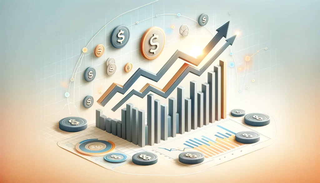 ABD sektörlerinde maaş artışlarını gösteren grafik